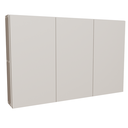 Ver imagem 1 de Armário Móvel Aéreo de Mdf para Banheiro Branco 80cm de Largura sem Espelho e com Fundo Esquerdo