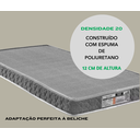 Ver imagem 4 de Beliche ou Duas Camas Solteiro C 2 Colchões D20 Confortáveis