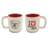 Caneca Pet Buldogue Inglês 350ml Mondoceram 9,4cmx13cmx8,7cm - 1