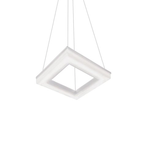 Lustre Pendente Newline Pixel 496 Led Bivolt Branco 4000k Luz Neutra
