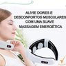 Massageador Cervical Corporal Eletrico Aliviador Dor Corpo - 5