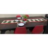 Caminho de Mesa Toalha Passadeira Natal Natalino Trilho Mesa de Jantar Decoraçao Arvore de Natal Fes - 7