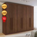 Ver imagem 7 de Guarda Roupa Casal 100% Mdf 6 Portas 6 Gavetas Paris Plus