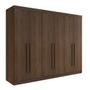 Ver imagem 2 de Guarda Roupa Casal 100% Mdf 6 Portas 6 Gavetas Paris Plus