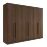Guarda Roupa Casal 100% Mdf 6 Portas 6 Gavetas Paris Plus - 2