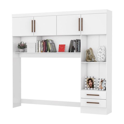 Guarda-roupa Modulado 4 Portas 2 Gavetas Carioca Móveis