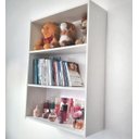 Ver imagem 2 de Estante de Parede Decorativa Multiuso Livreiro