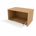 Ver imagem 3 de Gabinete para Banheiro 60cm 1 Porta BN3646 Amêndoa/Branco - Tecno Mobili