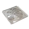 1x Grelha Quadrada 10x10cm para Ralo Inox Anti Odor Gq1001 - 3