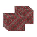 Ver imagem 2 de Kit Jogo Americano + Guardanapo Natal Vermelho/verde Nsw 8 Peças