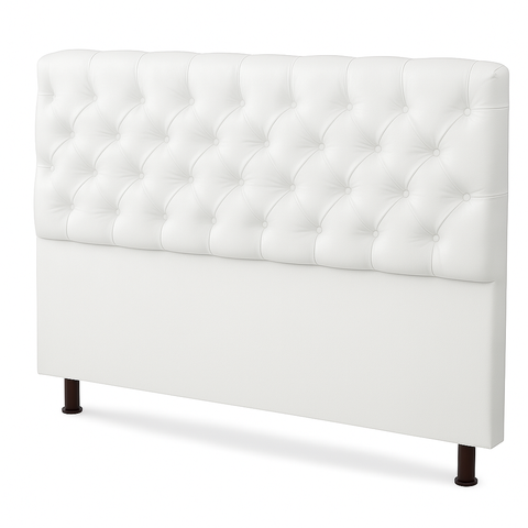 Cabeceira Queen Branco - 160x110 Cm