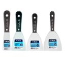 Ver imagem 3 de Kit Jogo 4 Peças Para Massa Gesso Pintura Espátula Aço