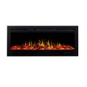 Ver imagem 3 de Lareira Elétrica Aquecedor Chaleur Preta 110v Tela de 50" Polegadas de Embutir Ipxo, Classe I, Frequ