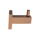 Ver imagem 3 de Porta Toalha Rosto Cabide Rose Gold Banheiro Quadrado Metal