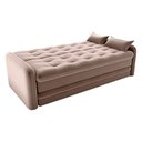 Ver imagem 4 de Sofá Cama Reclinável 3 Lugares Casal com Bicama Auxiliar Madalena Matrix