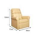 Ver imagem 2 de Poltronas de Amamentação Reclinável MH1216 Two Way Courano Creme - Herval