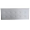 Cabeceira Casal Botonê 10 Corino Branco 140 X 60 - 4