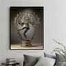 Quadro Decorativo Deusa Shiva com Moldura 110x70cm - 1