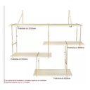 Ver imagem 2 de Kit Suporte P/ Prateleira Jardinagem Rack Jomer 2420