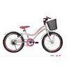 Bicicleta Aro 20 Mtb S/M Top Mist F. com Cestao Branco/Rosa - 1