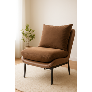 Poltrona Pipa White Arrow Marrom