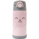 Ver imagem 1 de Copo Térmico Duplo Com Canudo 400Ml Gumy-Rosa Buba Baby