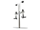 Ver imagem 4 de Porta Bebidas Dispenser Bar Butler Whisky Pinga Vodka Dosador Aço Inoxidável para 2 Garrafas