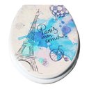 Ver imagem 1 de Assento Para Vaso Sanitário Em Madeira Bathlux Torre Eiffel