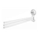 Ver imagem 1 de Porta Toalha Tripla Com Ventosa Bathlux