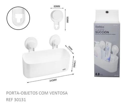 Porta Objeto Com Ventosa Bathlux - 3