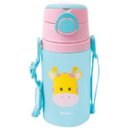 Ver imagem 1 de Garrafinha De Alumínio Com Canudo Animal Fun Buba Baby