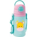 Ver imagem 3 de Garrafinha De Alumínio Com Canudo Animal Fun Buba Baby