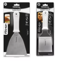 Ver imagem 1 de Kit 2 Espátulas Inox Lanche Reta E Curva Chapeiro E Cozinha