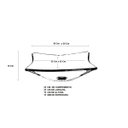 Ver imagem 5 de GABINETE DE VIDRO 70CM APX COM CUBA QUADRADA - MÁRMORE BRANCO