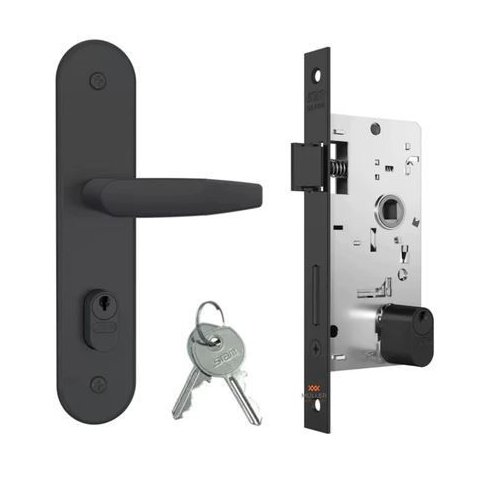 Fechadura Externa Stam 601-602/03 Esp. Preto