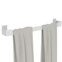 Ver imagem 6 de Porta Toalha Banho Suporte Banheiro Toalheiro Branco ELG