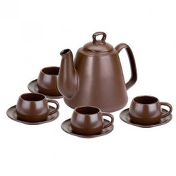 Conjunto para Café Tropeiro 9 Peças com Tampa Ceraflame - 1