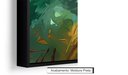 Ver imagem 3 de Quadro Decorativo Canvas com Moldura Filete Abstrato Borboleta Quarto Salas Gg