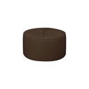 Ver imagem 1 de Puff Decorativo Sala De Estar Round PU Marrom - Gran Belo