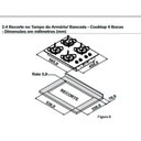 Ver imagem 7 de Cooktop 4 Bocas Mesa de Vidro e Tripla Chama Itaplus
