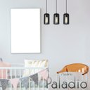Ver imagem 2 de Luminária Pendente Madeira Paladio P E27 Sala 3 Unidades:preto