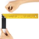 Ver imagem 1 de Esquadro de Aço 12" Cabo Metálico Profissional | Fertak