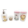 Kit Banheiro Infantil Natureza Divertida Porcelana 5 Peças - 2