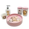 Kit Banheiro Infantil Natureza Divertida Porcelana 5 Peças - 1
