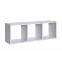 Ver imagem 2 de NICHO TRIPLO 1,5 X 80 X 28 X 20 CM | PRAT-K BRANCO
