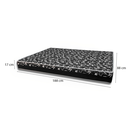 Ver imagem 2 de Cama Box Solteiro 88 Tecido Sintético Preto com Colchão Belize Bello Box - D33 Preto 57x88x188