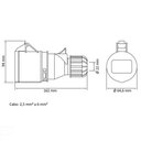 Ver imagem 3 de Tomada de Acoplamento Industrial 2p+t 32 a 220-250 Vca 6 H Tramontina Tramontina