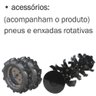 Motocultivador Diesel Buffalo 10CV Corte 300-1350mm Partida Manual 71063 - 2