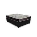 Ver imagem 4 de Cama Box Baú Casal Colchão Alana Espuma D20 NK Camas + Box Sintético 49x138x188 Cor:Preto
