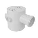 Ver imagem 1 de Caixa Sifonada Redonda 5 entradas Branca Amanco